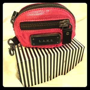 L.A.M.B. Key Ring Coin Purse